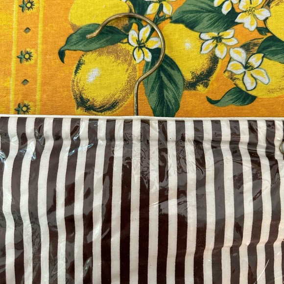 Vintage Large HENRY BENDEL Travel Striped Jewelry Cosmetic Organizer Bag NWT - Picture 6 of 9